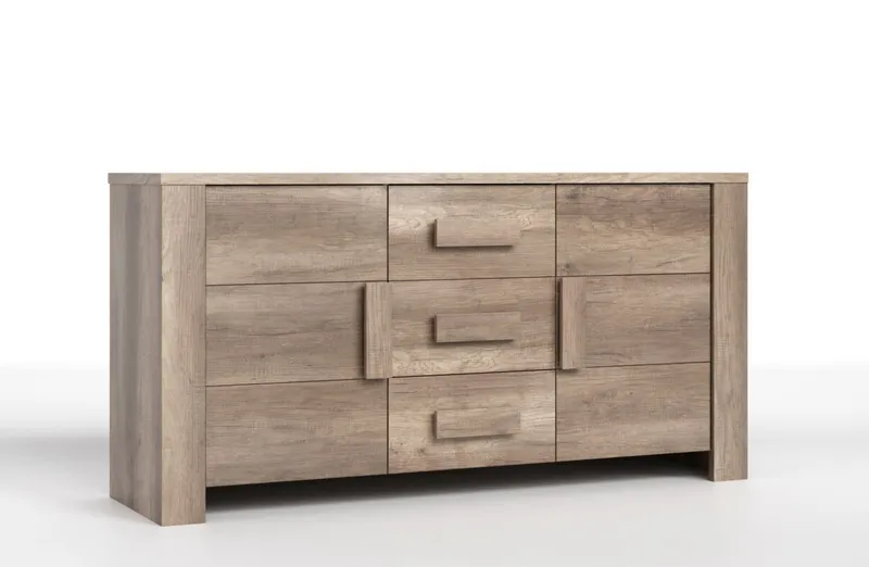 Buffet 2 portes et tiroirs – 168×85×47 cm – BUFFET-FERA