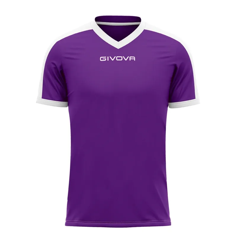 Maillot Givova Revolution – Violet, polyester interlock