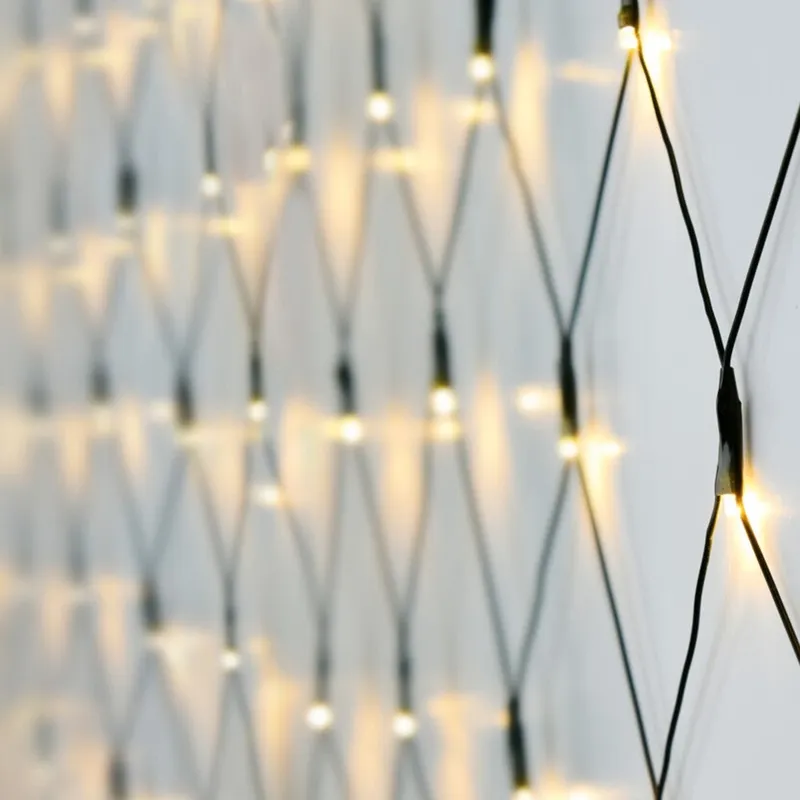 Filet lumineux blanc chaud – décoration murale et intérieure