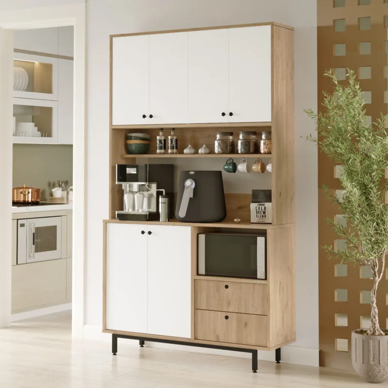 Meuble de cuisine 2 colonnes – 120×205 cm – RE7-W-CUIS