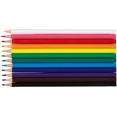 12 crayons de couleur Eco+ certifiés FSC