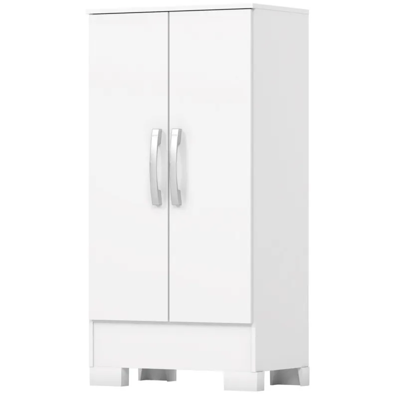 Armoire de rangement 2 portes BS03-10 Blanc