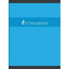Cahier agrafé Conquérant 7 uni 24×32 cm 48 pages 70 g