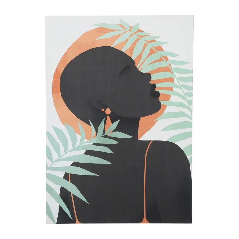 Tableau brun 70X100CM toile