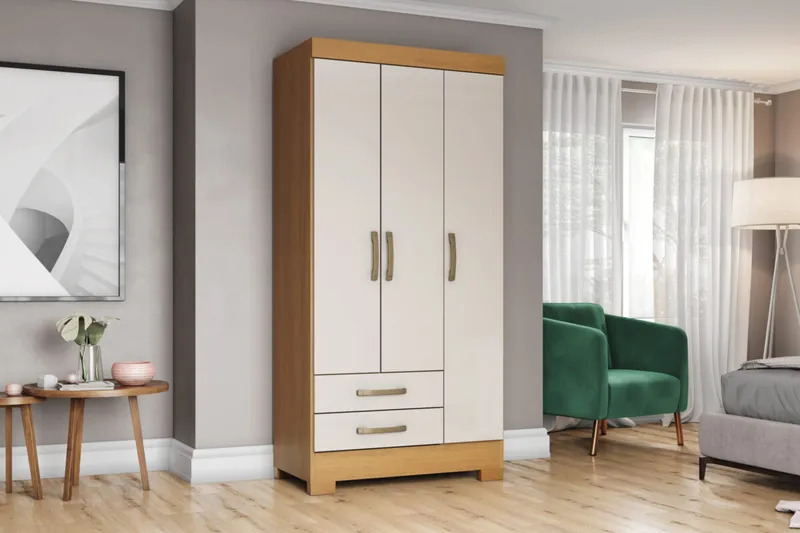 Armoire 2 portes – 185 × 82 cm – ARM-BE16-221