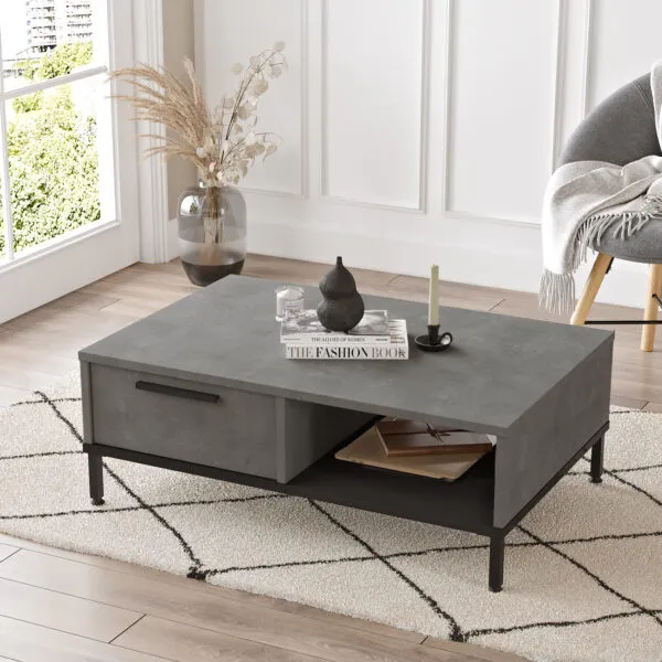 Table basse design contemporain