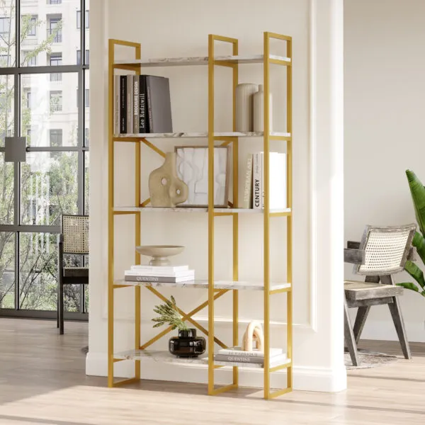 Bibliothèque contemporaine 87×30×175 cm