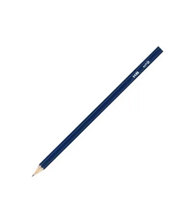 Crayon Graphite HB Bout tranche corps Gris LS