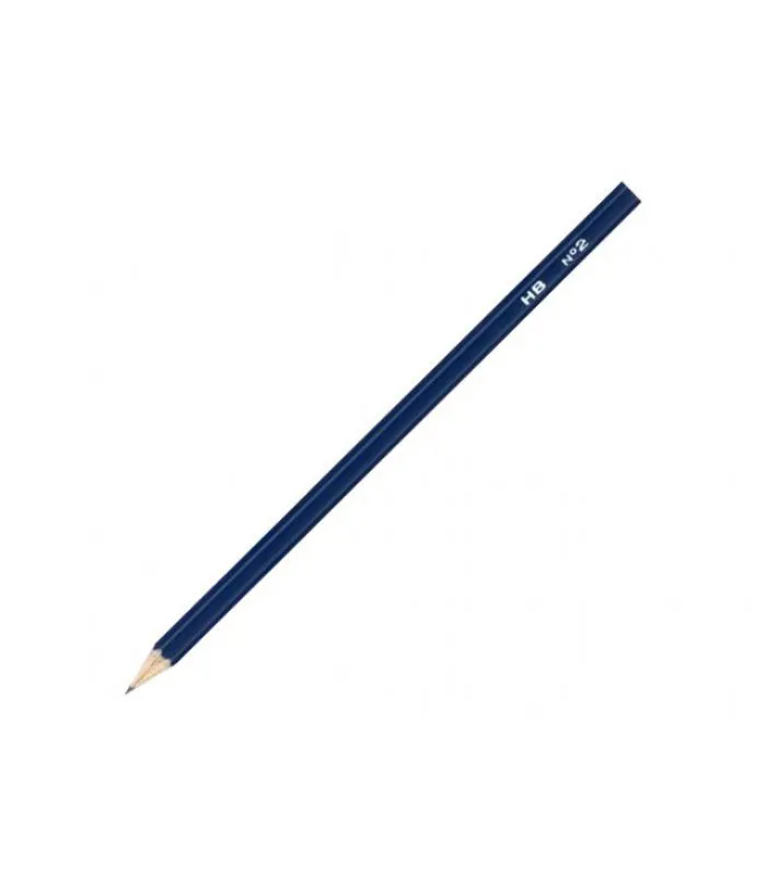 Crayon graphite HB bout tranché corps gris