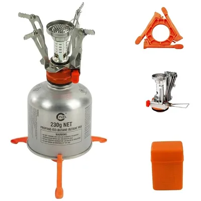 Réchaud de randonnée pliable TrailGaz Plus – compact et léger pour le terrain – 17570