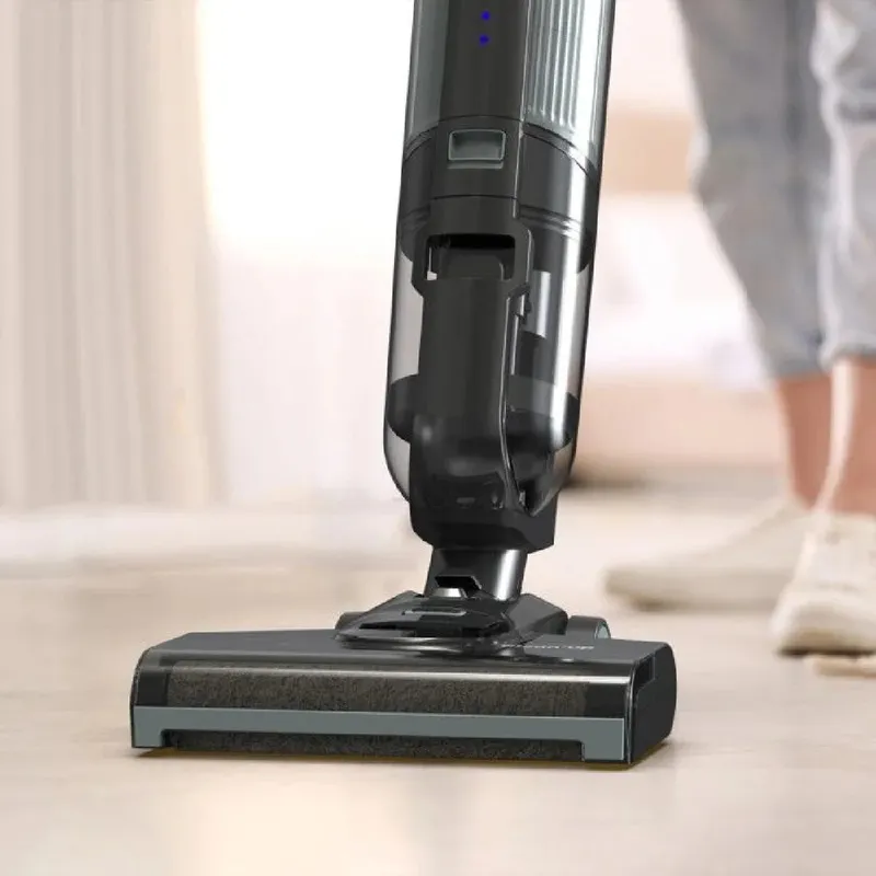 Aspirateur balai laveur filaire 2-en-1 – 600 W, brosse rotative, réservoirs 500 ml / 600 ml, câble 5 m