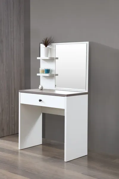 Coiffeuse blanche /grise dz33