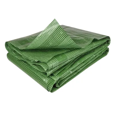 Bâche de protection armée verte