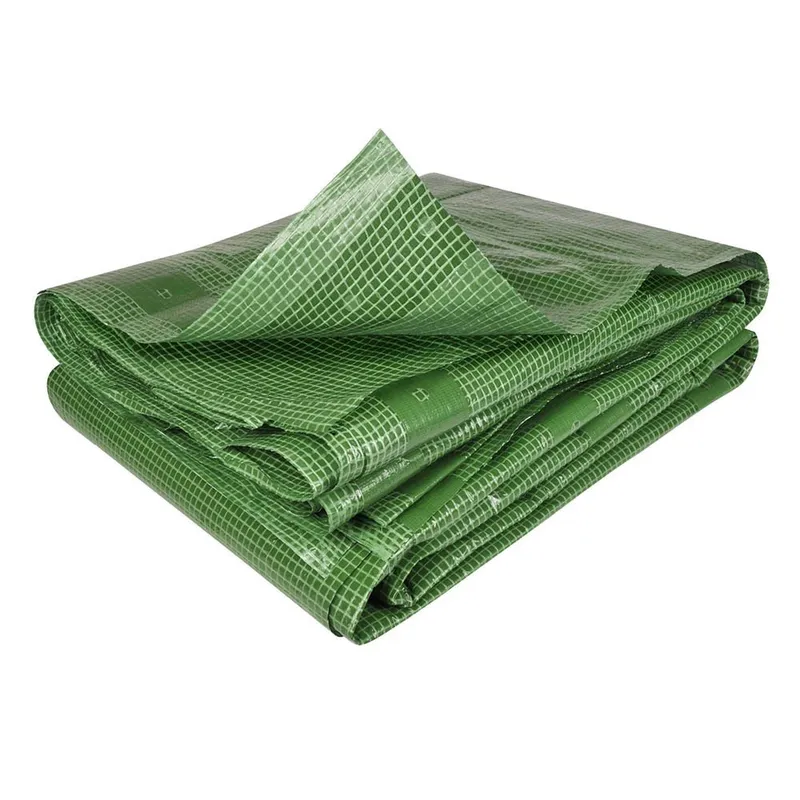 Bâche de protection armée verte