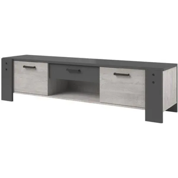 Meuble TV 3 tiroirs 180 × 45 × 44 cm