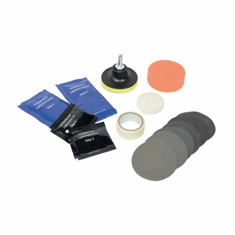 Kit de restauration phares auto – traitement anti-jaunissement pour optiques voiture