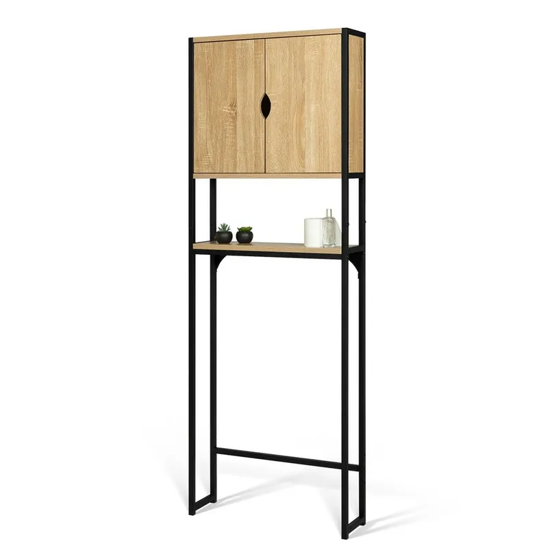 Meuble dessus WC avec placard – modèle Memphis – 9076
