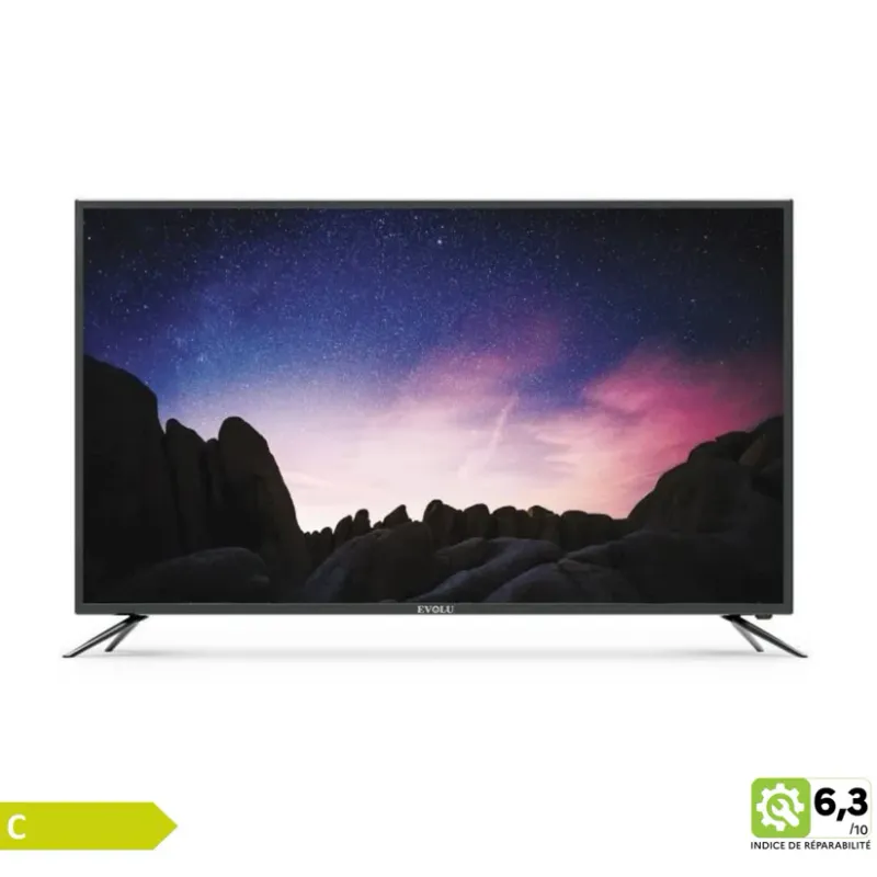 Téléviseur 55″ Evolu EV-55UF600D 4k Smart TV Bluetooth