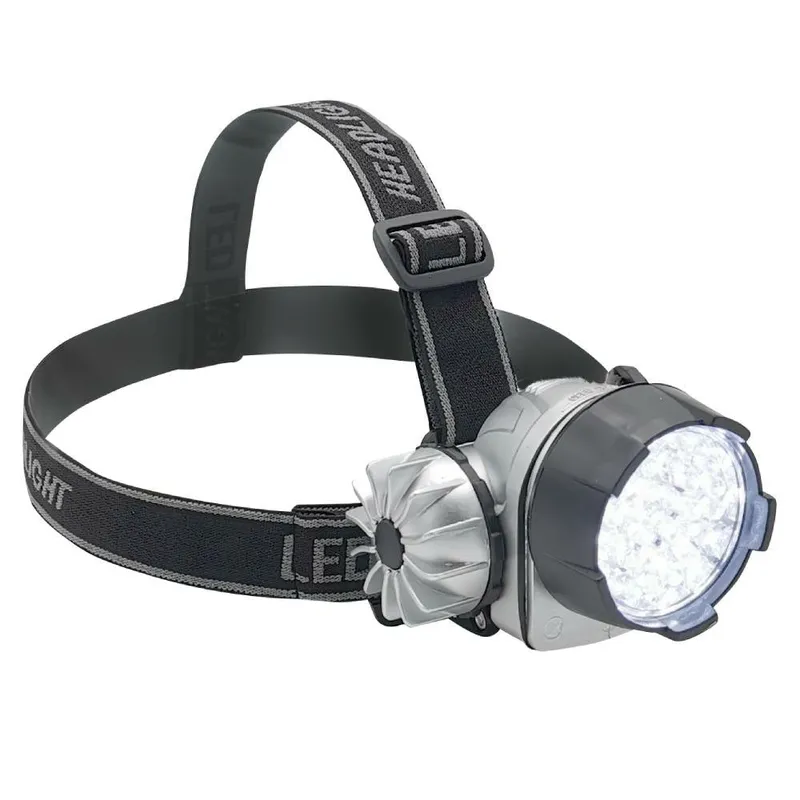 Lampe frontale 34 LED – éclairage puissant pour les mains libres