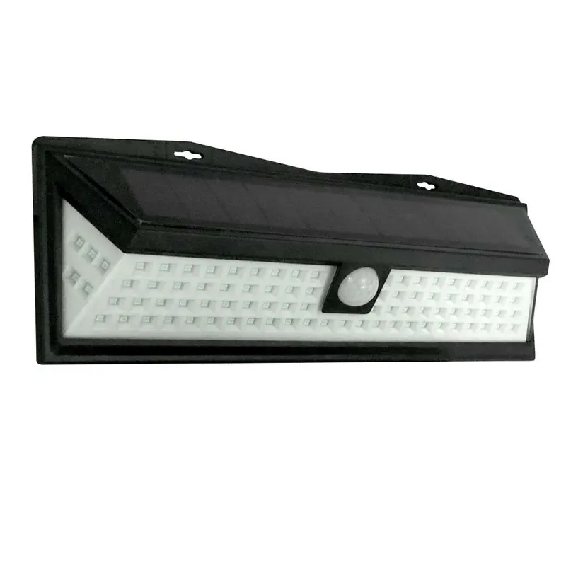 Lampe murale solaire 90 LED SMD avec détecteur de mouvement 3D