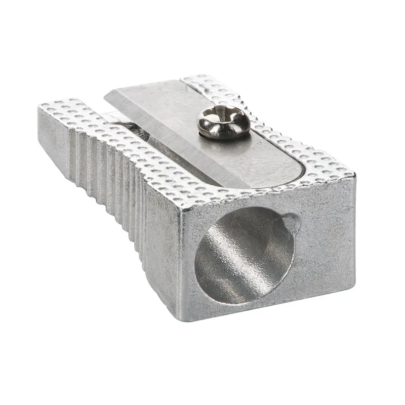 Taille-crayon forme violon 1 usage aluminium