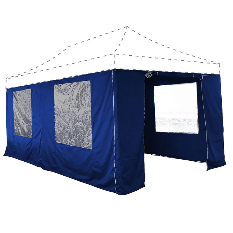 Murs de tente pliante professionnelle 3 x 6 m