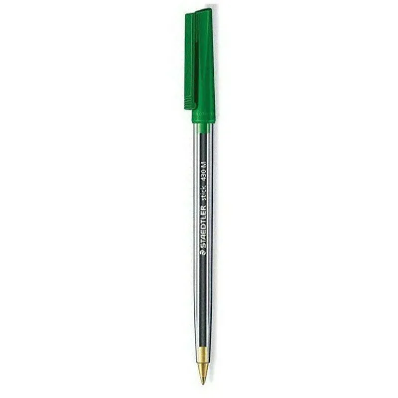 Stylo bille 430 M Verte STAEDTLER STICK