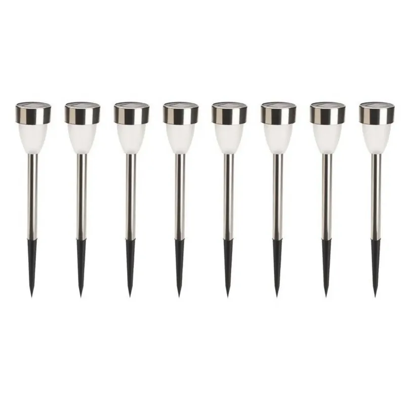 Lampes tulipes pour aménagement extérieur – lot de 8