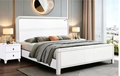 Lit 160×200 cm – Cadre de lit deux places