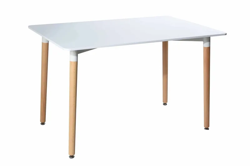 Table à manger rectangle bois MDF 120 x 60 cm
