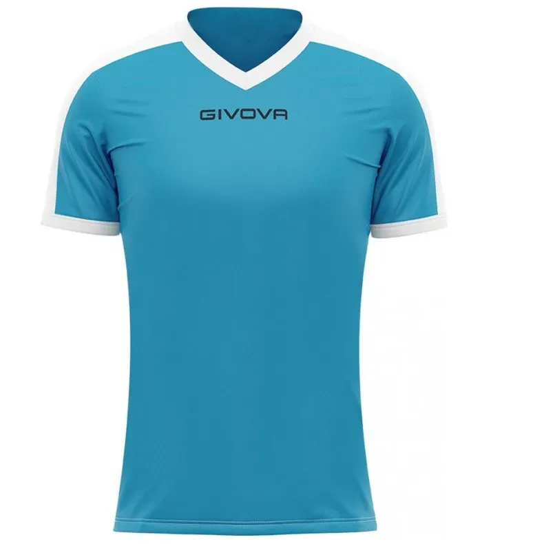 Maillot Givova Revolution – Bleu ciel et blanc