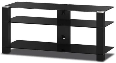 Meuble TV écran plat Sonorous noir