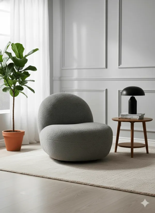 Fauteuil lounge pivotant l827