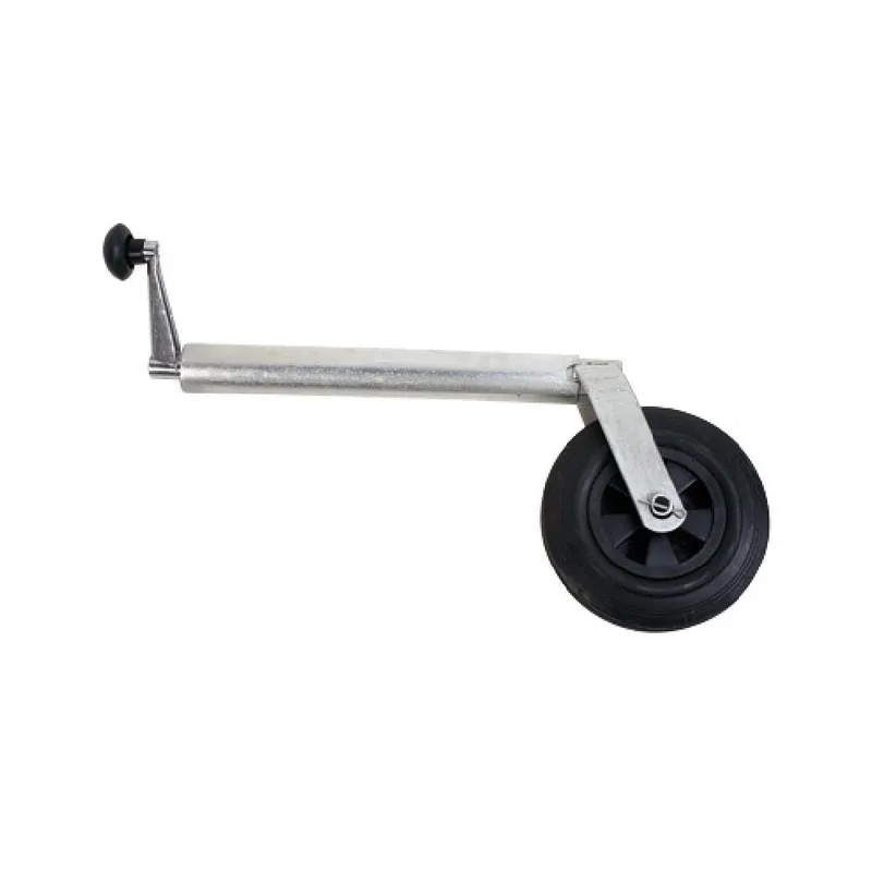 Roue jockey de remorque – diamètre 20 cm