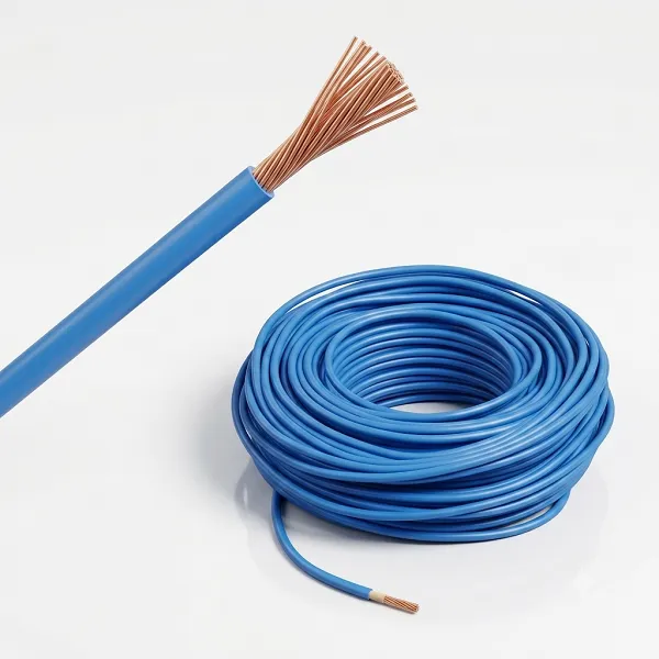 Cable Rigide H07 Rpc Ø 2.5 mm Bleu (rouleau de 100M) RAL5015
