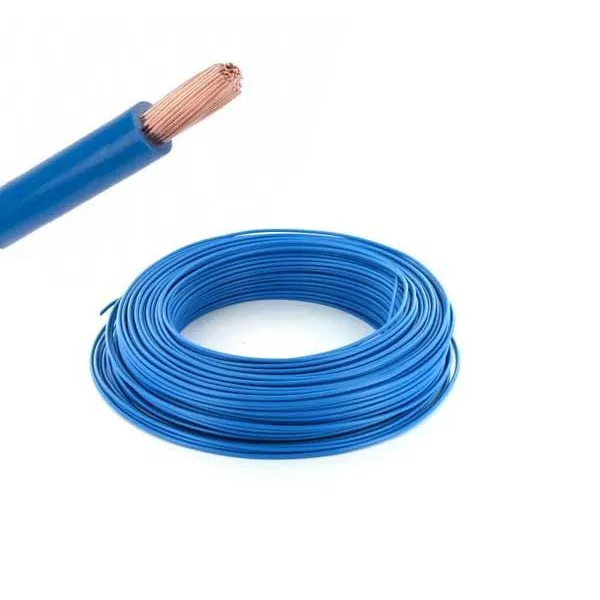 Cable Rigide H07 Rpc Ø 1.5 mm Bleu (rouleau de 100M) RAL_5015