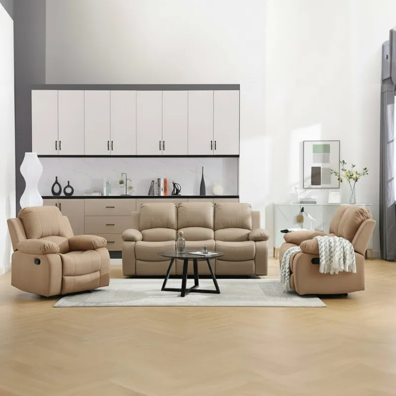 Canapé relax inclinable – Ensemble 3 places + 2 places + 1 place