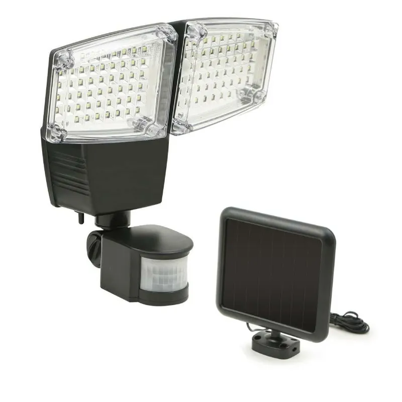 Projecteur extérieur double tête 100 LED