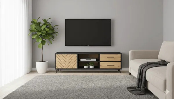 Meuble TV Athena – 157,6 x 51,2 x 45 cm