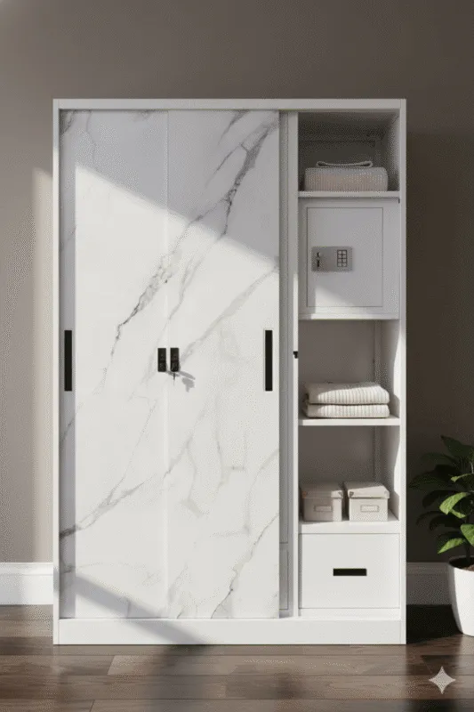 Armoire 3 portes coulissantes en fer – ARM-W003