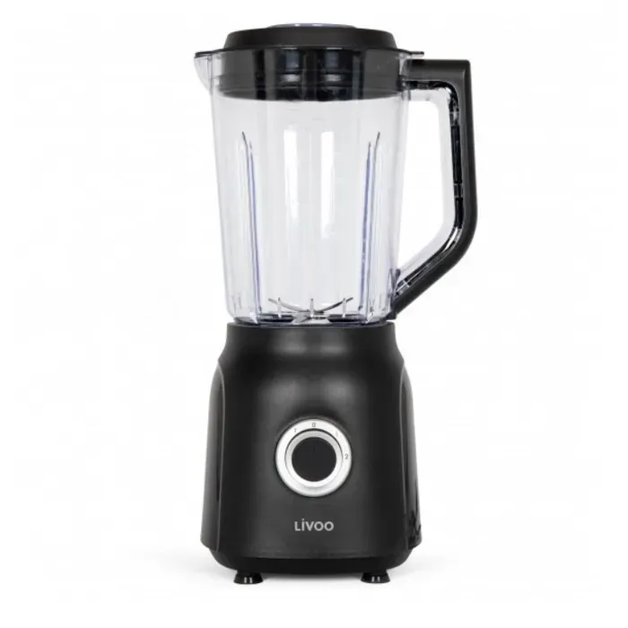 Blender Livoo 1,5 L 600 W lame inox noir