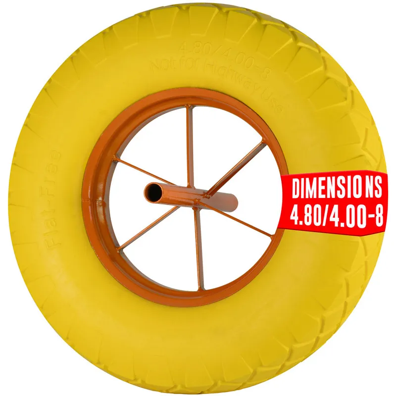 Roue de brouette increvable – Ø 390 mm
