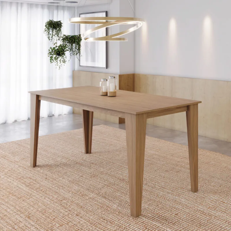 Table à manger en bois Vittoria – 160 cm – TABLE-SC229-129