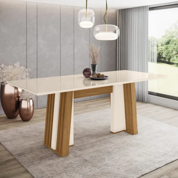 Table à manger Stela SCSS-129 – 200 x 80 x 90 cm