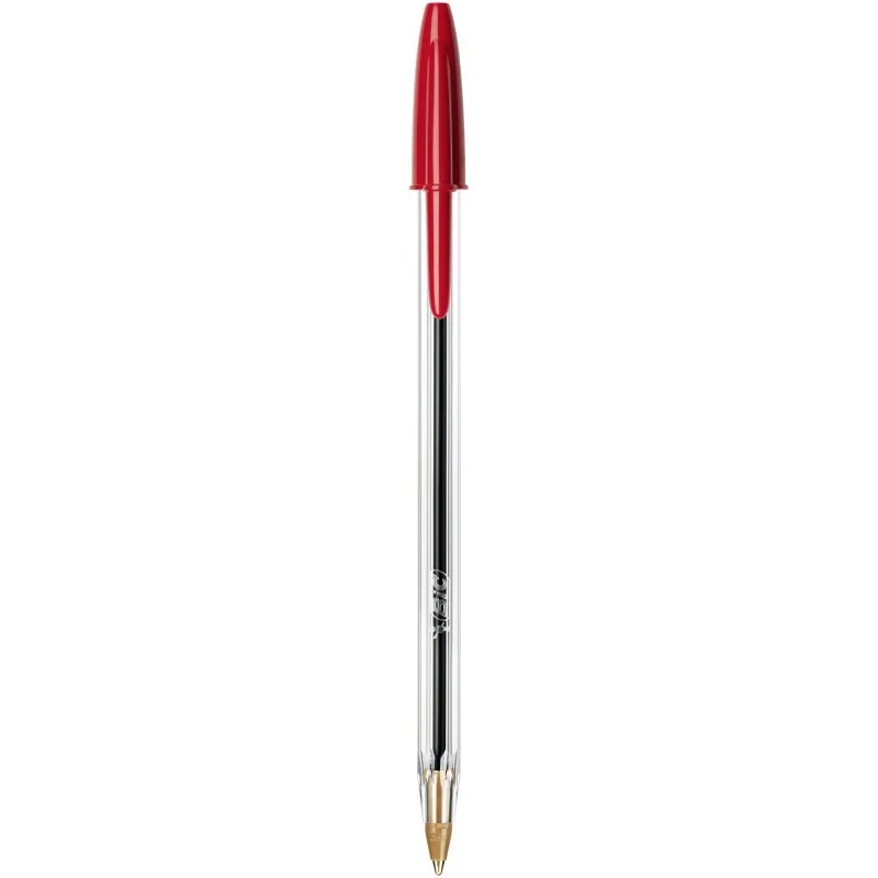 Stylo-bille Pointe de 1,0 mm Cristal Rouge BIC
