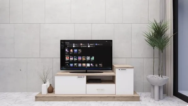 Meuble TV Flora 200×66×50 cm