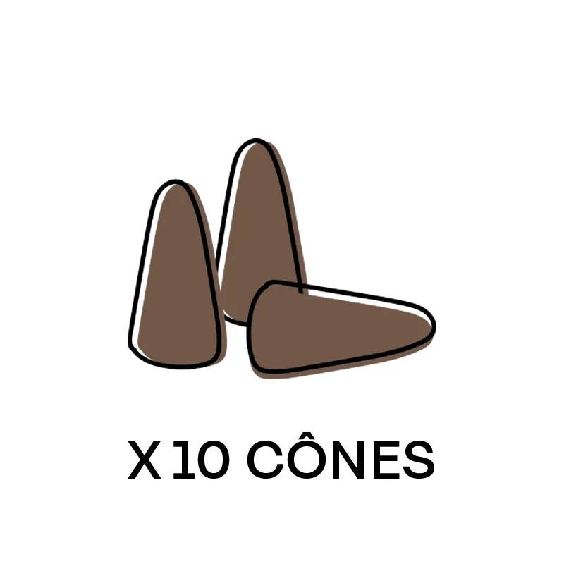 Pochette 10 cones encens aphrodisiaque