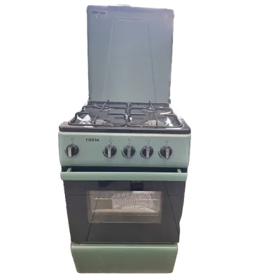 Cuisinière 4 feux Fiesta 4401 Four à Gaz vert