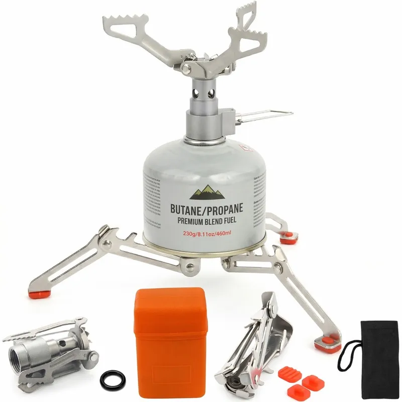 Réchaud de randonnée pliable Titanium Plus – 17571
