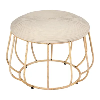 Table basse maui nat D64XH45CM